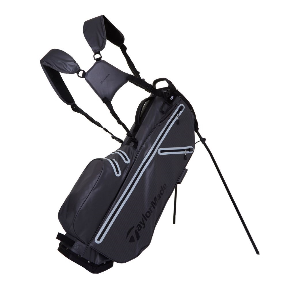 Taylormade FlexTech Waterproof Stand Bag - Gunmetal - Ladies Golf